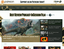 Tablet Screenshot of insessionfilm.com